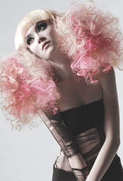 Cassandra Lounsbury's creative 'dos earned her the New Hairstylist of the Year Award at the Contessas.