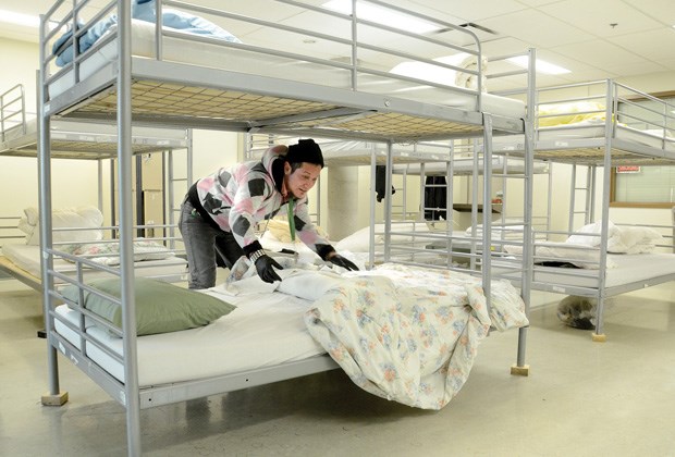 shelter beds