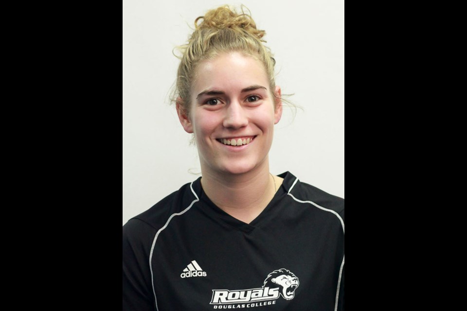 Douglas College's Kathleen Lougheed won her second straight PacWest female badminton athlete of the week award