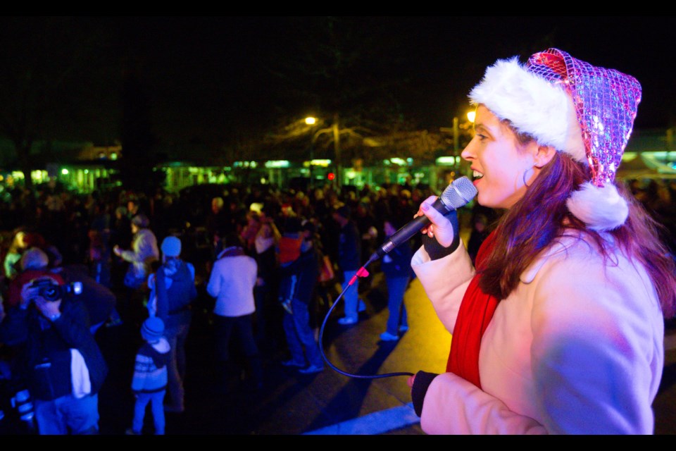 The Ladner Business Association started a new festival tradition Thursday night with its inaugural Christmas Tree Festival. The festival included entertainment with Tony Barton and roving carolers from Delta Secondary School and the Delta Community Music School, cookie decorating, crafts and, of course, the annual lighting of the tree at the corner of 48th Avenue and Delta Street.