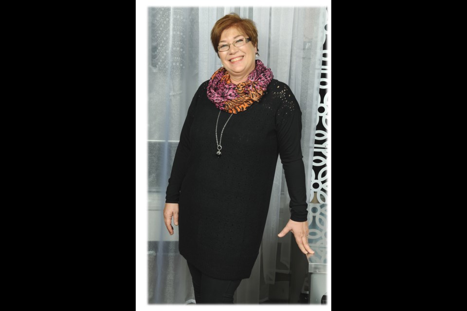 "Fashion meets function" was the look that a team of stylists from Get Dressed aimed to give makeover contest winner Judy McCaffrey. Her new style includes clothing from Get Dressed, hair by Techniks Hair Studio and makeup by Sanctuary Esthetics Studio.
