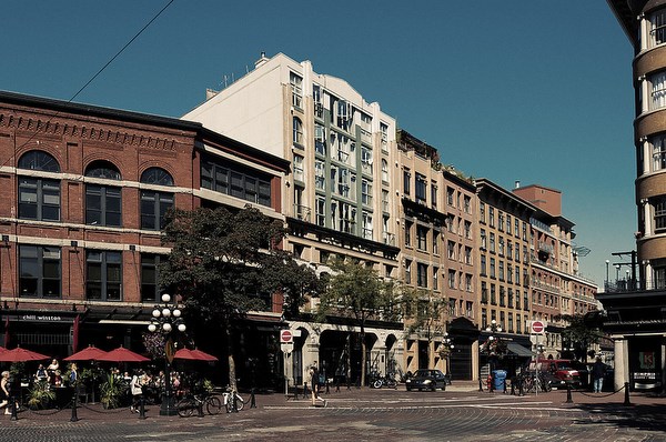 This one-bedroom Gastown condo faces the North Shore mountains. photo submitted