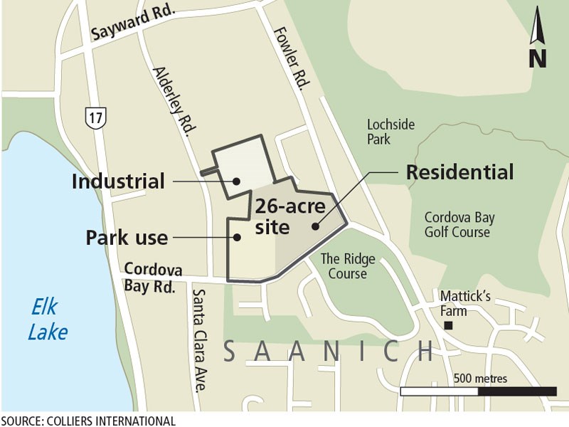 Trio gravel pit lands map