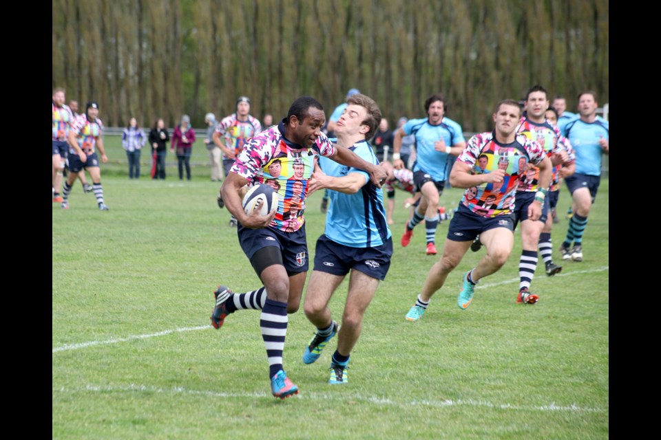 Joe Dolesau was named the B.C. Rugby 2013 premier men's player of the year