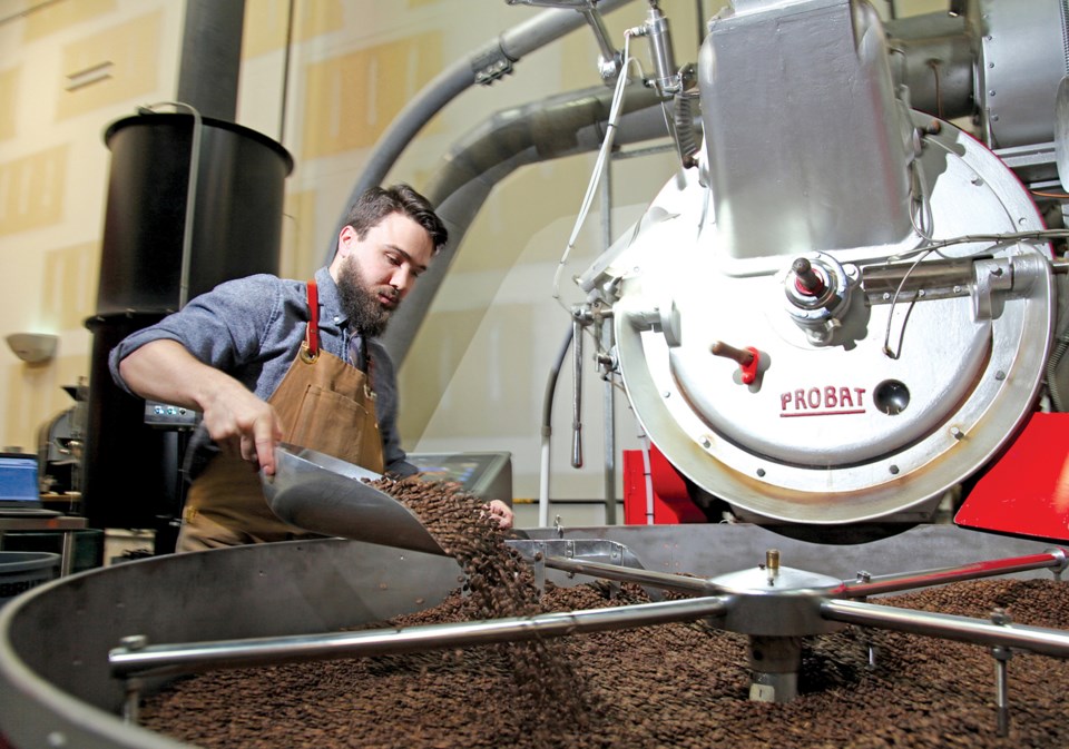 Caffe Artigiano roaster Michael Ratcliffe