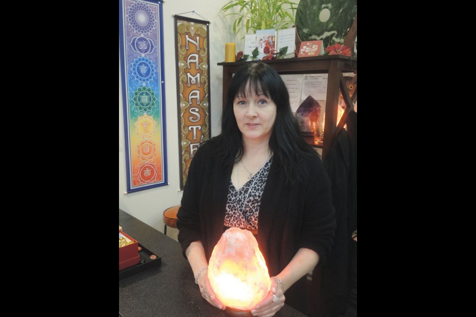 Suzi Stretton, manager at Serendipity's Backyard in Steveston, is a pagan who practises the Wiccan faith.