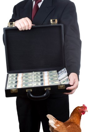 smell of money