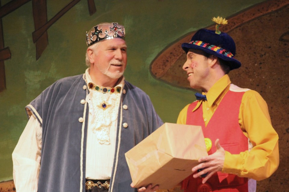 Tony Bordignon appears as the King in Metro Theatre's Jack and the Beanstalk.