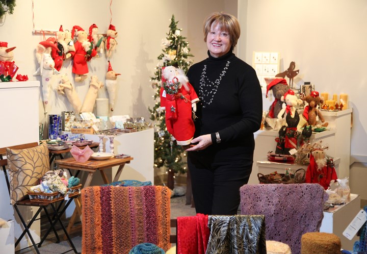 Treasures abound: The New Westminster Arts Council is raising funds for its many services through its annual Treasure Room. You can find it in the arts council's space in Centennial Lodge in Queen's Park. Executive director Andree St. Martin shows off some of the treasures to be found.