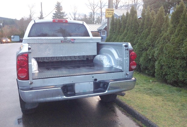 stolen tailgate
