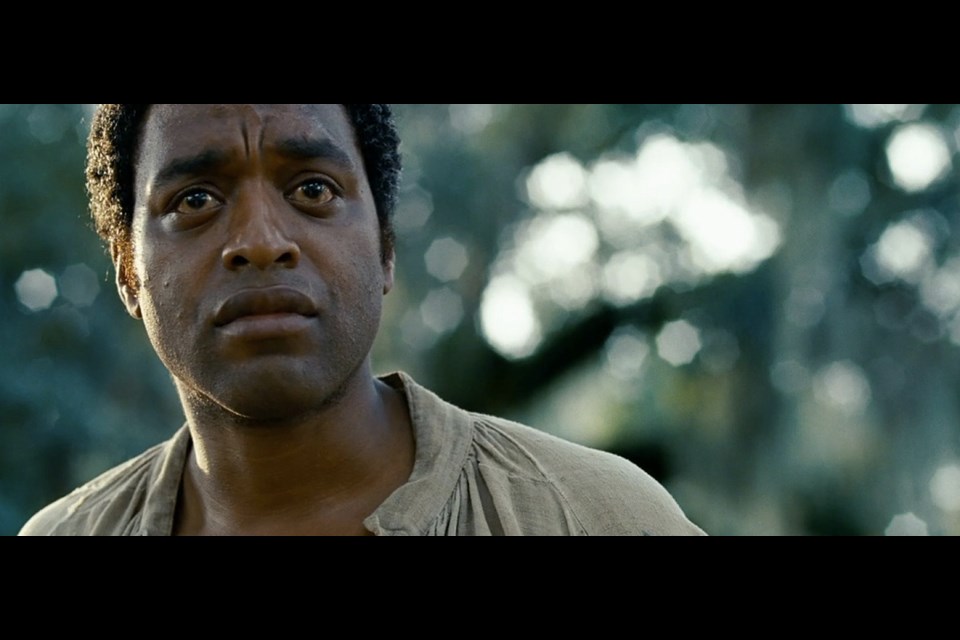 Chiwetel Ejiofor stars in Steve McQueen's harrowing film 12 Years a Slave,