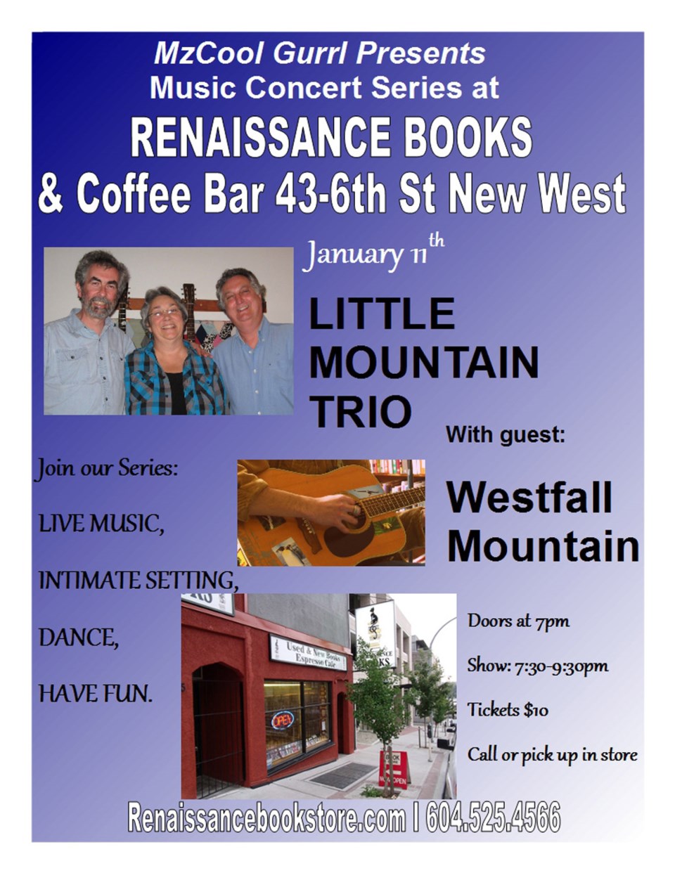 Little Mountain Trio, poster