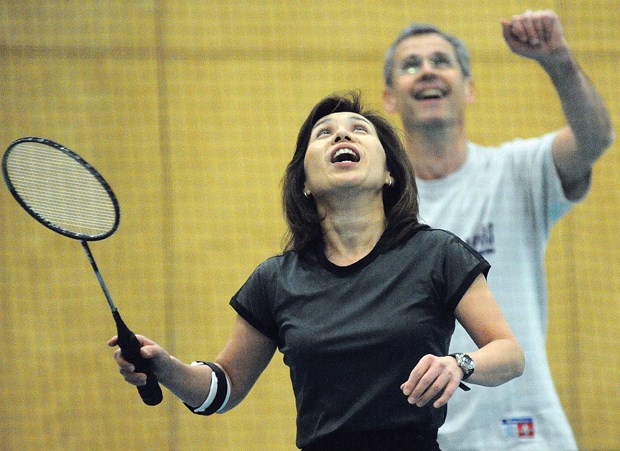 drop in badminton