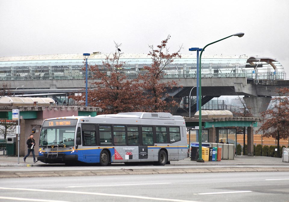 Brentwood mall bus loop