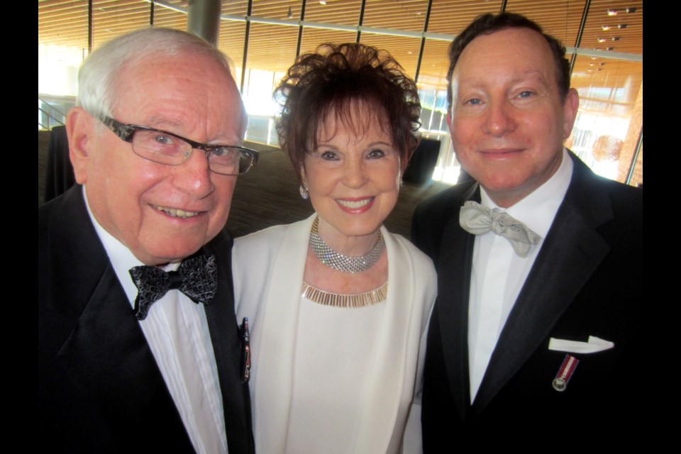 EVENT OF THE YEAR: Lorne Segal, right, chaired the $2.1 million Coast Mental Health Gala fundraiser in honour of his parents Joe and Rosalie Segal.