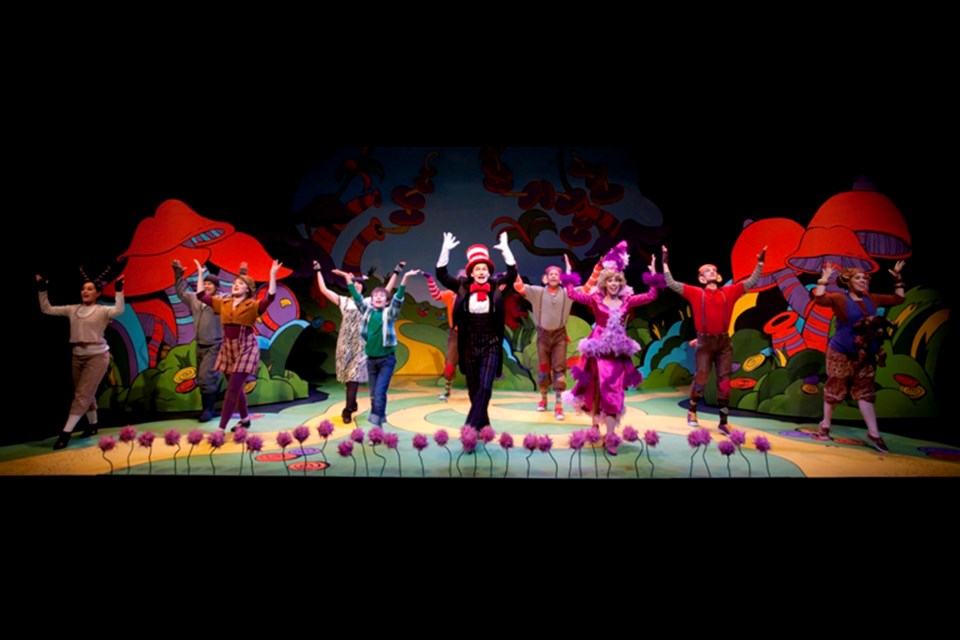 Carousel Theatre's Seussical The Musical played on Granville Island over the holiday season. Burnaby's Lucas Testini is up for an Ovation Award for his work in the cast.