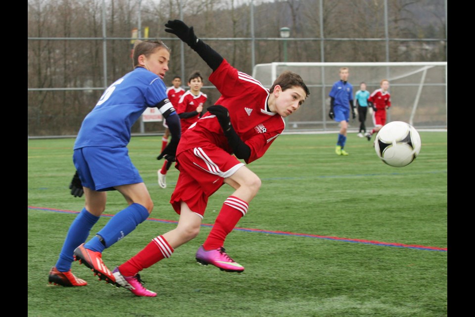 01-11-2014 Burnaby vs Delta at Burnaby Lake Complex photo Lisa King
