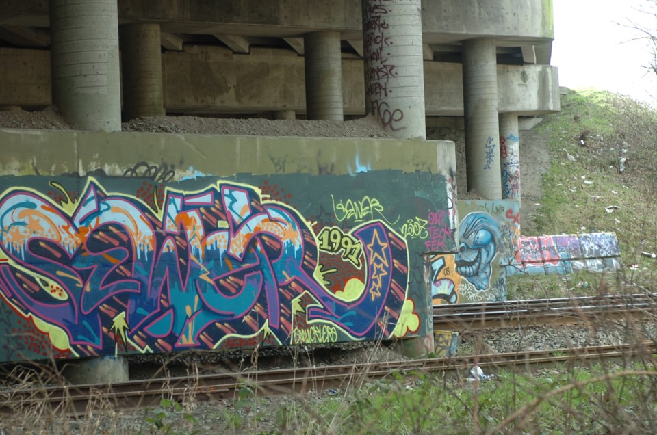 Burnaby graffiti