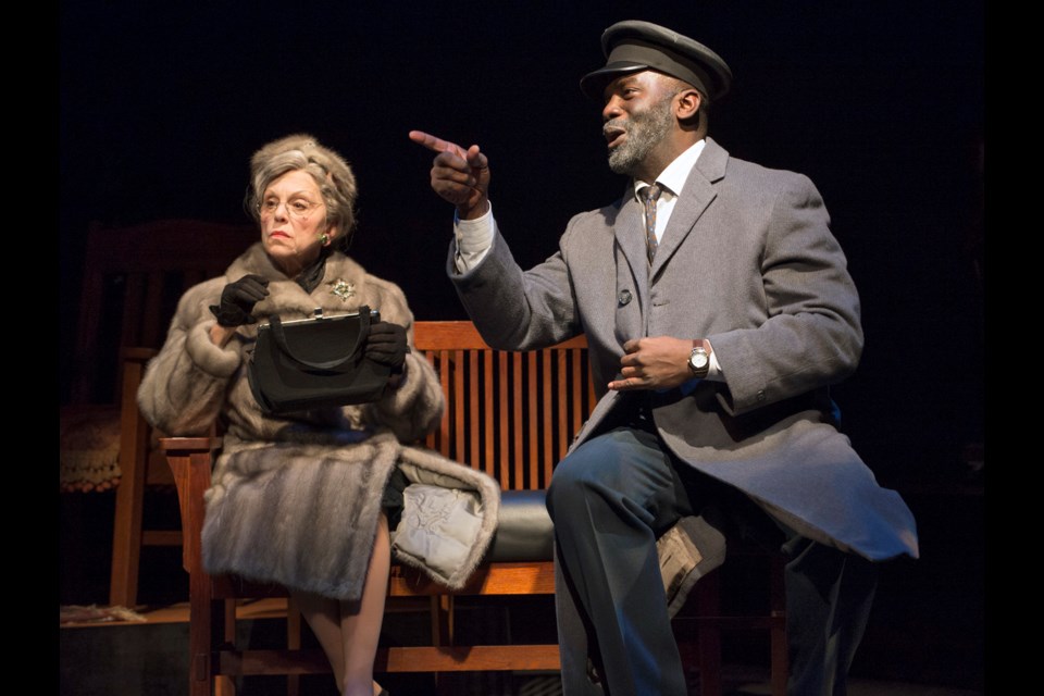 Nicola Lipman and John Campbell star in the Arts Club Theatre production of Driving Miss Daisy.