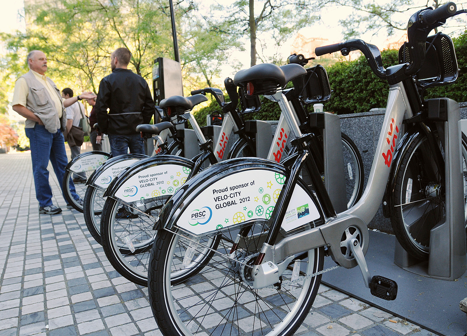 Bixi bike share shop
