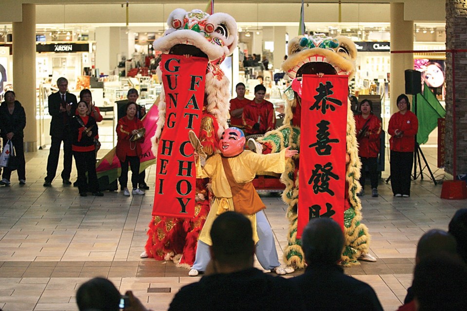 Lougheed lion dance