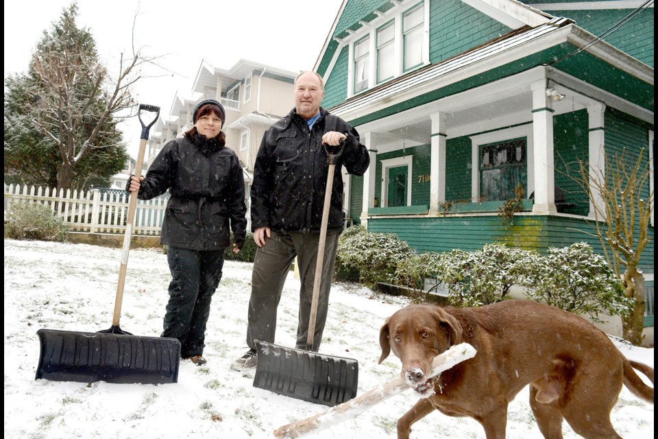 NOW: Luci Baha and Dave Myles now live at Patterson House, which was built in 1911.