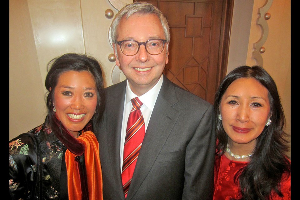 Leslie and Carol Lee, along with president Stephen Toope, ushered in the year of the horse at alumni UBC’s annual Lunar New Year luncheon festivities at the Hotel Georgia.