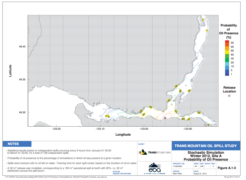 oil spill map