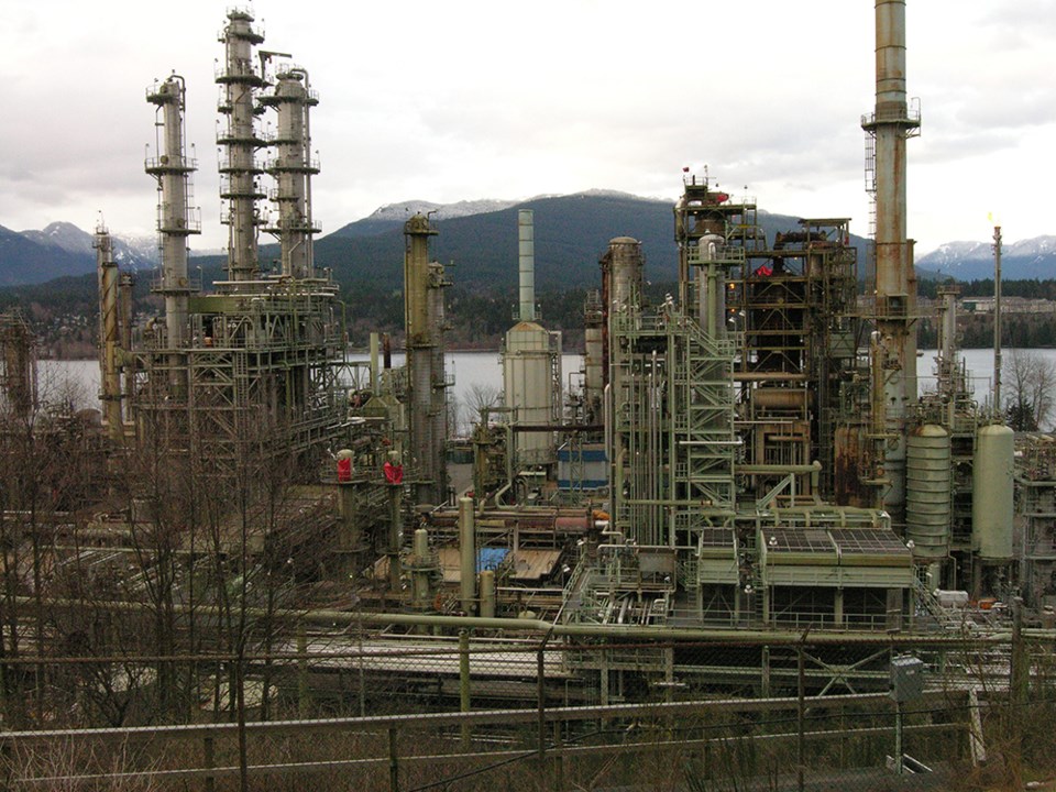 Chevron refinery