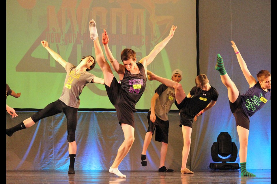 Danzmode's Josh Phillips, a Burnaby Central Secondary student, was Teen Male Outstanding Dancer runner-up.