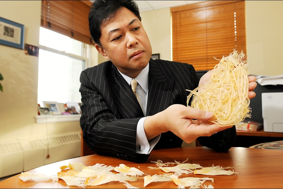 According Vision Coun. Kerry Jang, management likely changed its minds when a new, high end Chinese restaurant in Oakridge Mall voluntarily took shark fin off the menu “to reflect Canadian values.”