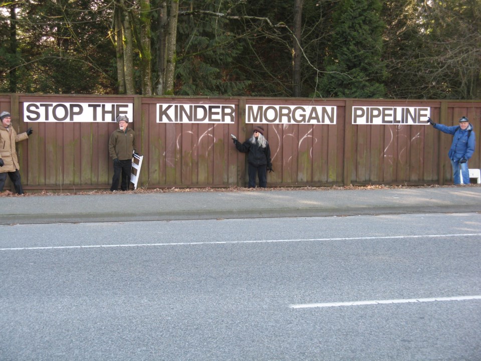 Anti Kinder Morgan sign
