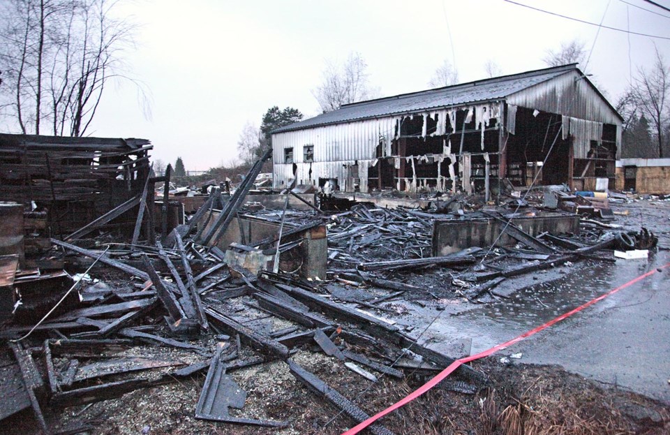 Globe Foundry fire