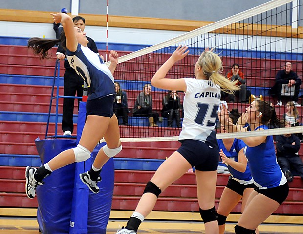 PHOTOS: Capilano Blues volleyball: Photo Gallery - North Shore News