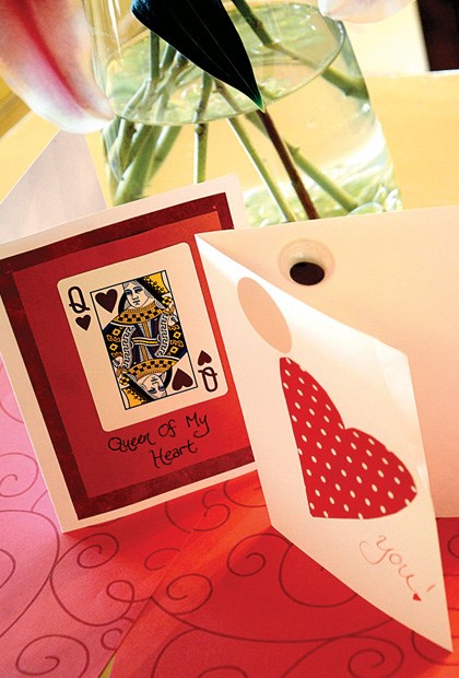 Give a card from the heart