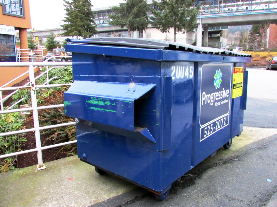 garbage container