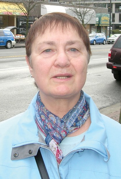 Margaret McPherson, North Vancouver “I’m concerned about younger kids abusing it. I’ve had to phone twice for kids passed out in the park late at night. One was 13 and one was 15.”