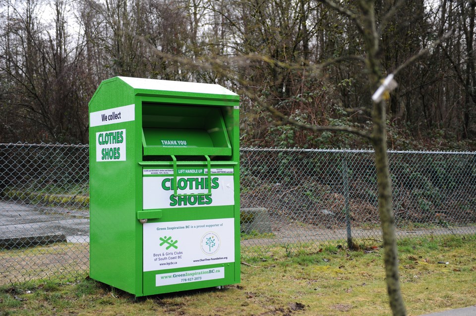 charity bins