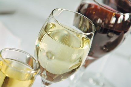 Wine glasses