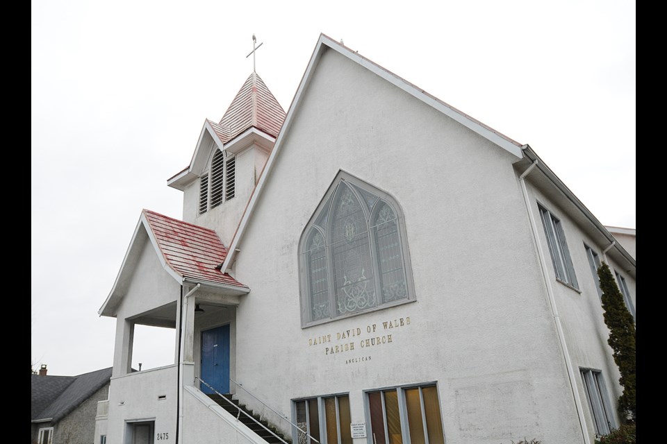 St. David of Wales on Franklin Street. Photo Dan Toulgoet.