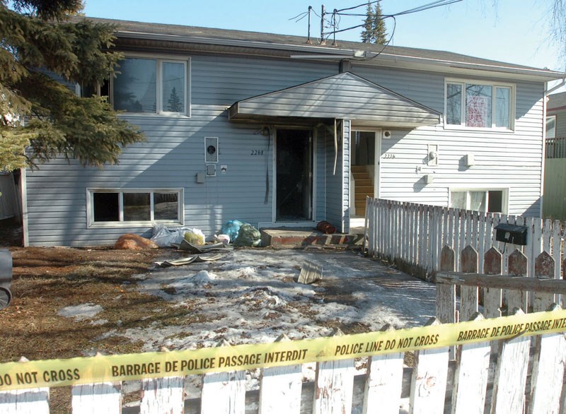 Duplex ravaged by fire