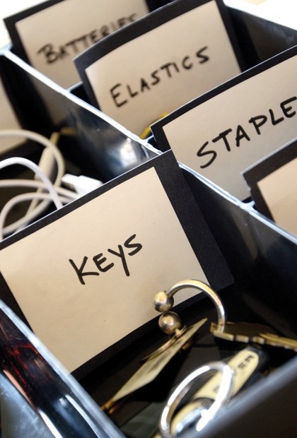 Stay organized with tricks of the trade