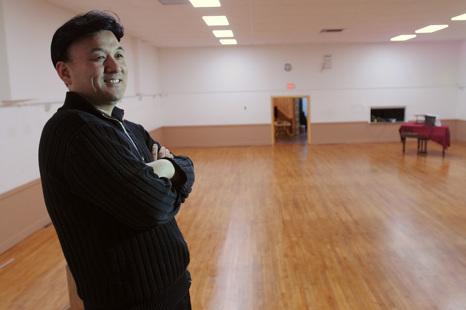 James Lee stands inside the newly renovated Korean community centre on East Hastings Street. Photo: Dan Toulgoet