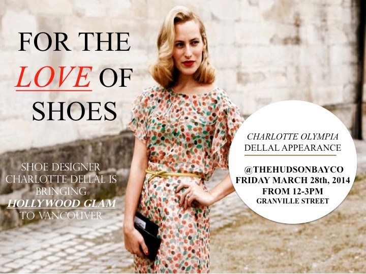 Charlotte Olympia in Vancouver