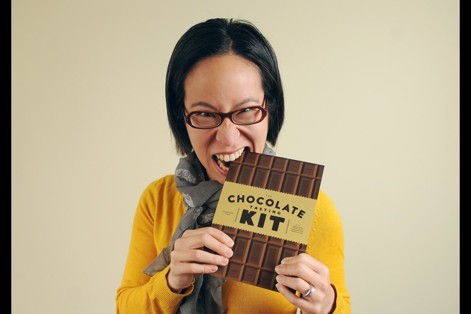 Sweet Spot columnist Eagranie Yuh takes a bite out of her new book The Chocolate Tasting Kit.