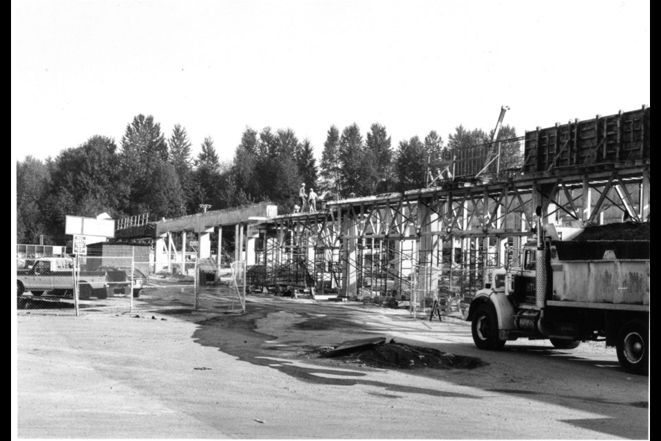 This 1985 photo is from the Lougheed mall expansion as taken by the City of Burnaby. Amost 30 years later, Lougheed Town Centre is headed for another major change.