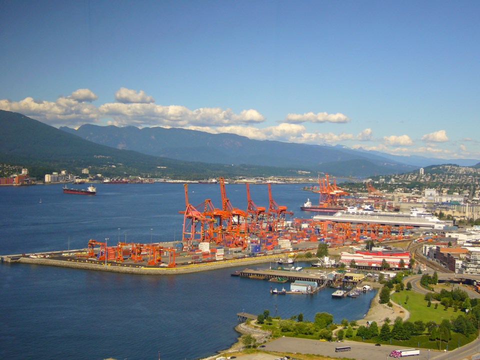 Port of Vancouver.