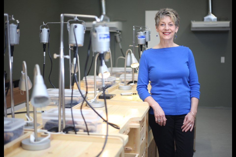 Setting up shop: Kathy Brandon spent much of her young life in mining towns – her father was a mining engineer. She’s bringing her passion for silver to the people of New West and beyond with a new retail and silver-making studio she’s opened in Sapperton.