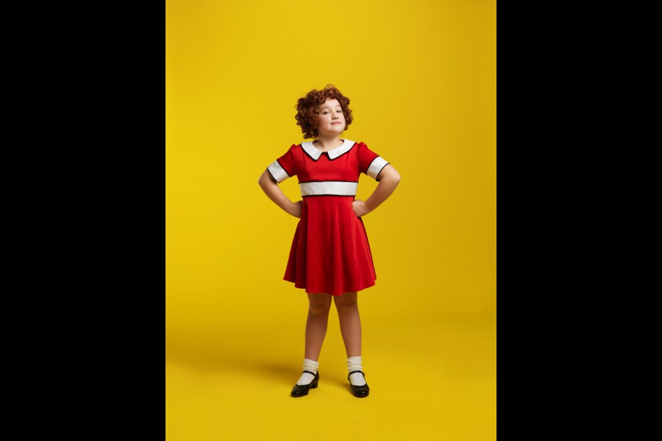 Julia MacLean of Port Moody stars in the title role in RCMT's Annie.