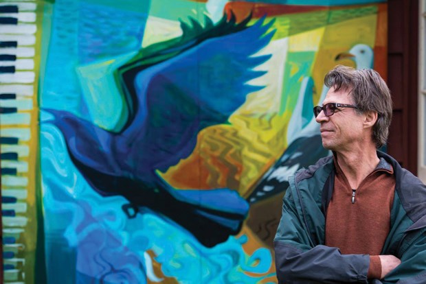 Richard Tetrault is an artist who includes mural painting as one of his outlets of creative expression — something he’ll explain in his April 10 lecture at Richmond City Hall.